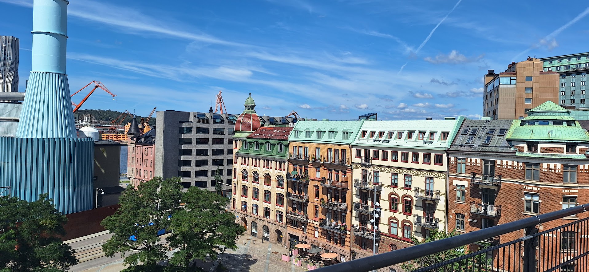 View of central Gothenburg