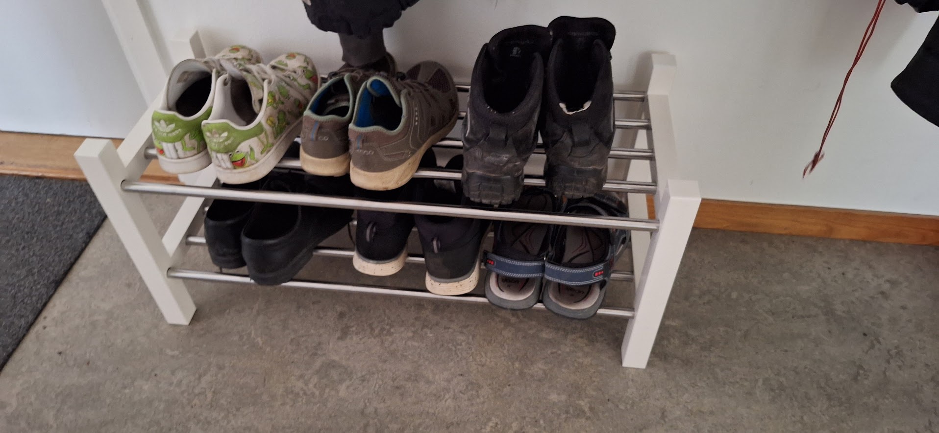 My shoe shelf